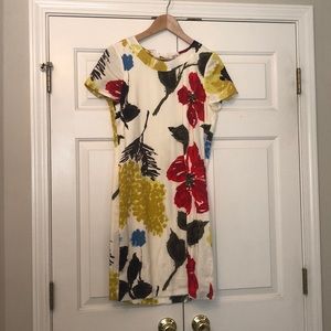 Boden floral dress size 4